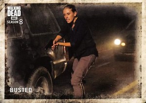 Walking Dead Season 8 Part 1 BASE Trading Card #87 / BUSTED