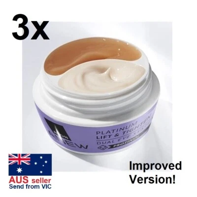 3 x Avon Anew Platinum (was Clinical) Lift & Tighten Dual Eye System PROTINOL - Image 1 of 4