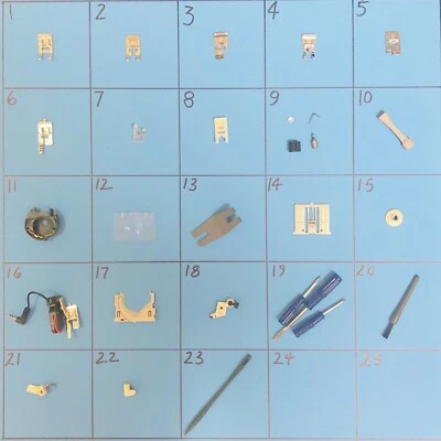 VIKING HUSQVARNA DESIGNER 1 GENUINE ORIGINAL PARTS USED IN GOOD CONDITION - Image 1 of 4