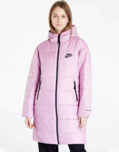 Nike Women’s Therma-FIT Repel Hooded Repel Parka Coat Full Zip DX1798-522 SMALL - Picture 1 of 4