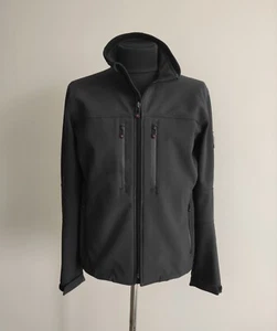 Wellensteyn Alpinieri Herren schwarz Softshell winddicht Reißverschlussjacke Größe L - Bild 1 von 9