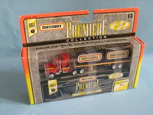 Camión contenedor Matchbox Convoy Kenworth modelo de coche 160 mm CY-9 estreno raro - Imagen 1 de 2