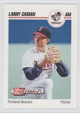 1992 SkyBox Pre-Rookie Portland Beavers Larry Casian #404