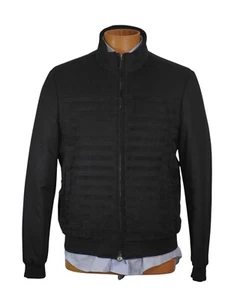 NEW 6500.00 $ STEFANO RICCI Outwear Top Over Coat LOGO Us M Eu 50 GINV102 - Picture 1 of 5