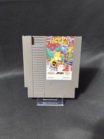 Krusty's Fun House Nintendo NES Video Game Cart - Tested and Cleaned!