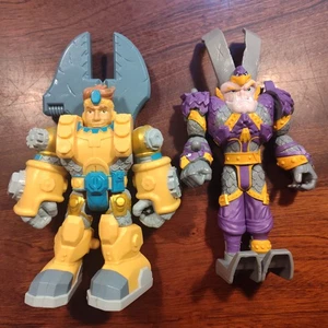 Imaginext Knight & Villain Figures 7" TalFantasy Armor Battle Pack- Fisher Price - Picture 1 of 11
