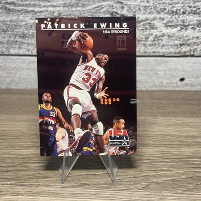 1992 Skybox USA - #27 Patrick Ewing. Dream Team. New York Knicks. Free Shipping - Image 1 of 2