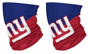 New York Giants Gamaschen Schal Gesichtsmaske, Polyester - FOCO 194751392559 (2er Pack) - Bild 1 von 3