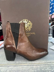 Alberto Fasciani Tronchetto Marrone Size Eu38,5 AF731 - Picture 1 of 10