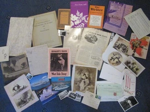 job lot of mixed misc ephemera photos postcards etc (C3) - Picture 1 of 1