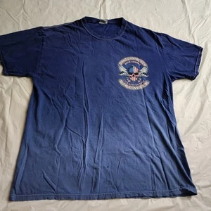 Camiseta Daytona Beach Bike Week 2021 80 aniversario para hombre motocicleta grande azul - Imagen 1 de 7