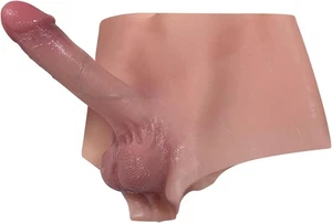Silikon Umschnall Dildo mit Realistischer Dildo Solide Penis Strap ON - Bild 1 von 5