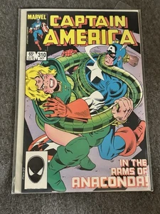 Captain America 310 Marvel 1st app. of Serpent Society!  Key Comic Book - Picture 1 of 3