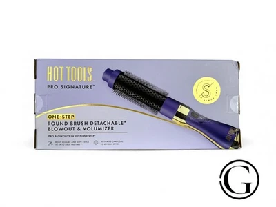 HOT TOOLS Pro Signature Cepillo redondo desmontable de un paso y secador de pelo, 1,5 pulgadas Foto 1 de 4