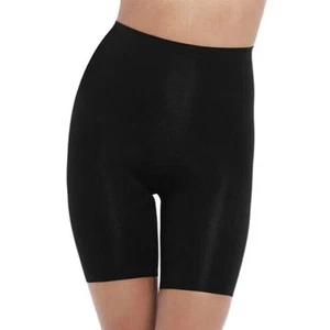 Wacoal Women's Beyond Naked Cotton Thigh Shaper in Black Small MSRP $62 805330 - Picture 1 of 3