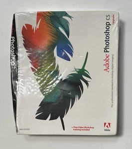 Adobe Photoshop 8.0 CS1 UPGRADE PowerPC G3 G4 G5 MAC OS 10.2.4 10.3 10.4 10.5 - Picture 1 of 3