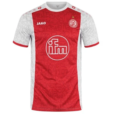 JAKO rosso-bianco cibo maglia casa 25/26 rosso-bianco RWE home shirt fan jersey M-5XL