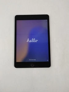 Apple iPad Mini 5th Gen A2126 64GB iOS 18.4.1 Space Gray ( Wi-Fi + 4G ) Unlocked - Picture 1 of 6