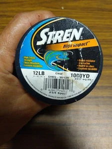 Stren high impact fishing line Clear, High Tensile Strength - Picture 1 of 6
