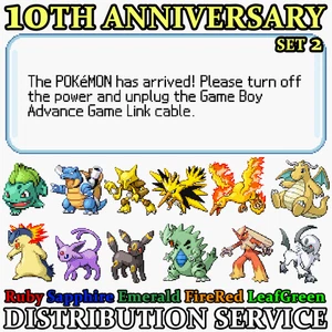 Pokemon 10th Anniversary Journey Across America Event Distribution Service - Picture 1 of 14