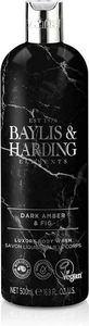 Jabón líquido de lavado corporal Baylis & Harding, elementos, ámbar oscuro e higo, 16,9 oz/500 ml - Imagen 1 de 3