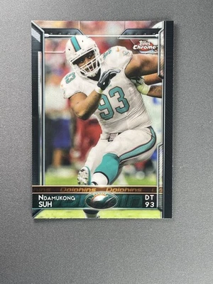 2015 Topps Chrome #22 Ndamukong Suh - Image 1 of 2