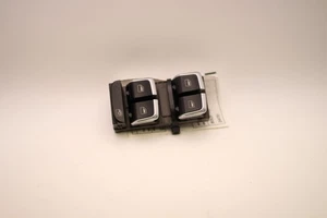 Genuine OEM Audi Black Driver Left Front Door Window Switch Fits 2014 Audi A4 - Picture 1 of 4