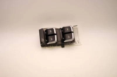 Genuine OEM Audi Black Driver Left Front Door Window Switch Fits 2014 Audi A4 - Image 1 of 4