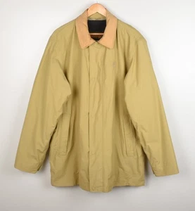 Timberland Vintage Men’s Waterproof Jacket XL Leather Trim Removable Lining - Picture 1 of 7