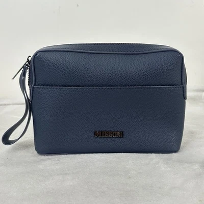 Bolso clutch de viaje Missoni azul maquillaje azul oscuro Foto 1 de 4