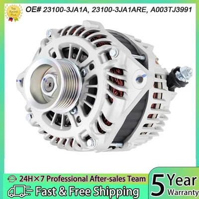 Alternator For 2013-2017 Nissan Pathfinder Murano INFINITI QX60 JX35 150A 11538N Foto 1 de 4