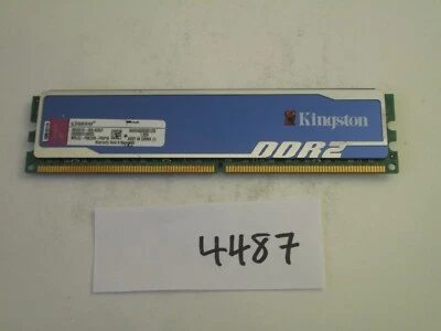 Kingston KHX6400D2B1/2G blu 2Gb PC2-6400 800Mhz DDR2 Desktop Memory RAM (4487) - Image 1 of 2