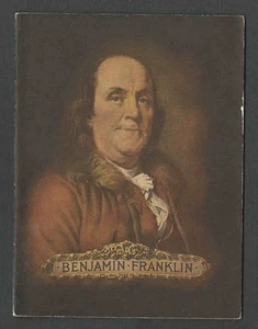 1938 BENJAMIN FRANKLIN BY JOHN HANCOCK 20 PGS PAMPHLET W/COVERS - Picture 1 of 2