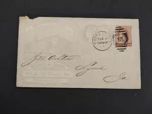 Illinois: Chicago 1887 #210 Warner Brothers Gebäude Werbung Cover - Bild 1 von 2