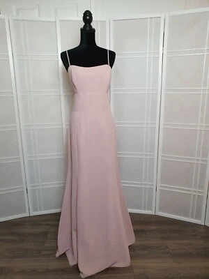 vestido talla 14 color rosa (chateauros) diseñador Wtoo Foto 1 de 4