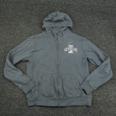 Iowa State Cyclones Nike Jacket Womens XL Extra Large Gray Football Ladies Cover