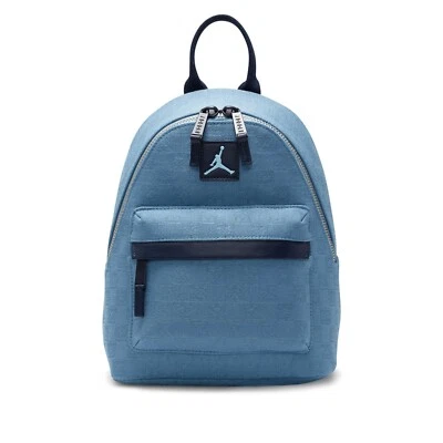 Nike Jordan Monogram Chambray 7A0761-M0S Women's Mini Backpack Size Small - Image 1 of 4