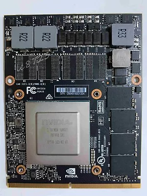 Nvidia Tesla GP106 GP106-505-KC-A1 Mxm3.0 4GB Graphic Card Laptop Workstation - Image 1 of 3