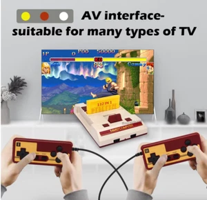 8 Bit Retro Gaming Console with 500 Games + 132-In-1 Cartridge for Family TV - Picture 1 of 12