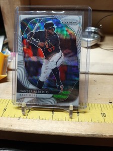 Hanser Alberto 2020 Panini Prizm  White Wave #110 Orioles