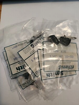 2 EACH HH Smith 255-103 Black Right Angle Banana Plug, New-In-Pkg. - Image 1 of 3