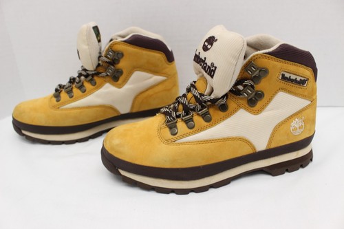 Stivali da trekking marroni Timberland Euro Hiker 85386 da bambina taglia 7m in pelle