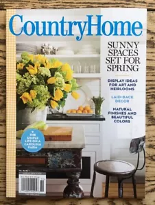 COUNTRY HOME MAGAZINE MAY 2025 french garden Living decor style - Picture 1 of 1