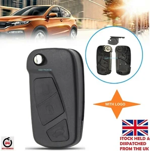 3 Button Key Case For Ford KA MK2 2008 - 2016 Remote Fob Shell Cover + LOGO A113 - Picture 1 of 8