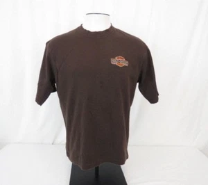 Camiseta suéter para hombre Harley Davidson talla grande marrón - Imagen 1 de 8