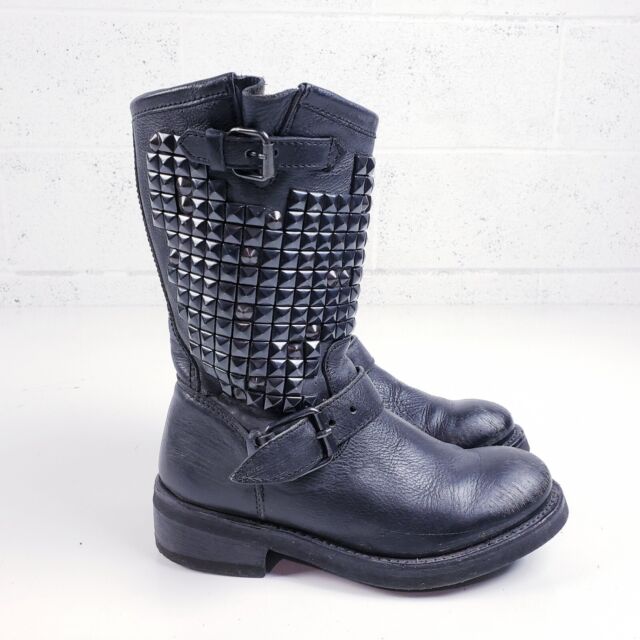 ASH Womens Madness Combat Boot Size US6 M EUR36