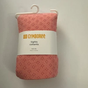 New Gymboree Pink Tights Knit Girls 5-6 Small D37 - Picture 1 of 2