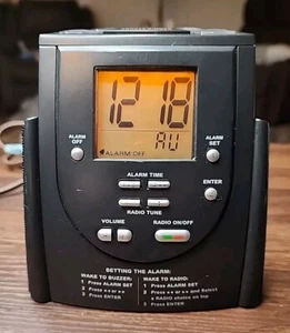 Hilton Hotel Model HE211 Digital Alarm Clock Radio By Timex, TESTED AND WORKING! - Picture 1 of 13