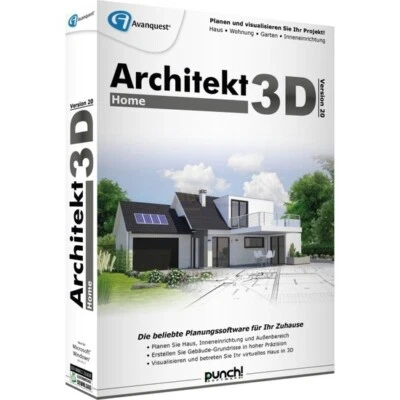 Architekt 3D 20 Home (MiniBox) 1 PC [Punch! Software] Windows 7/8/10 (NEU/OVP) - Bild 1 von 4