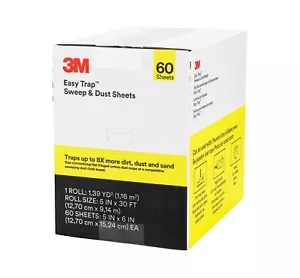 3M Easy Trap Fogli Spazza e Polvere, 1 Ro...o Superfici Bagnate, Pavimenti in Legno Duro, 590 - Foto 1 di 7